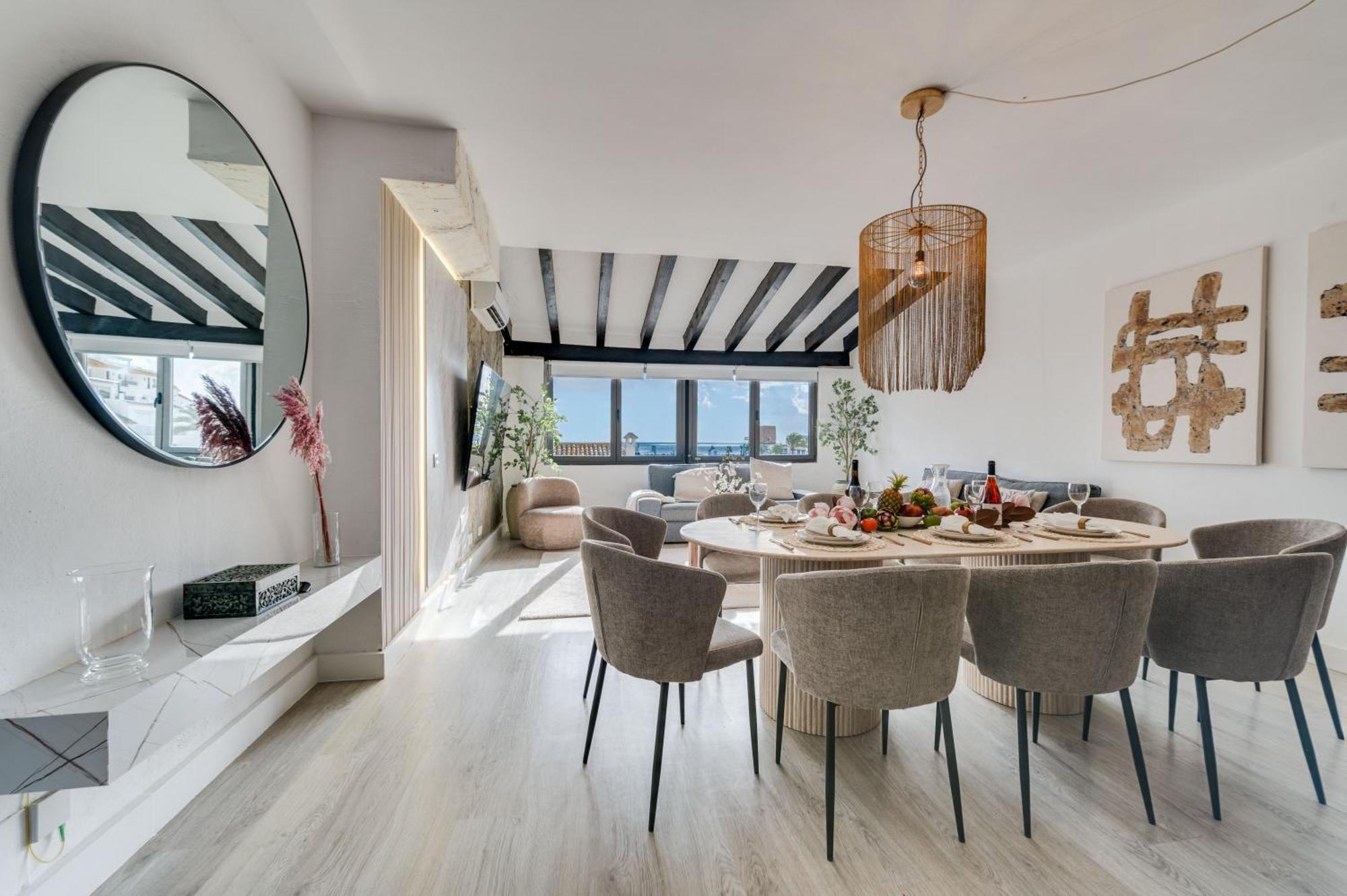 Appartement Vacation Marbella I Stylish 5Bdr Penthouse, Sea And Marina View Extérieur photo